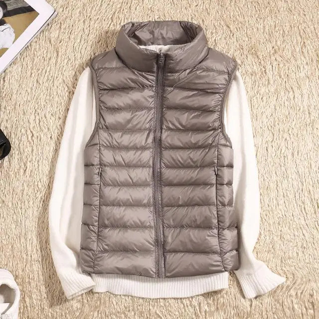 Dames Vest Mouwloos Lichtgewicht Puffer voor Casual en Actieve Gelegenheden 4