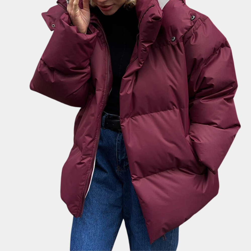Dames Vinterjakke met Isolerende Warmte en Waterafstotend Ontwerp 5
