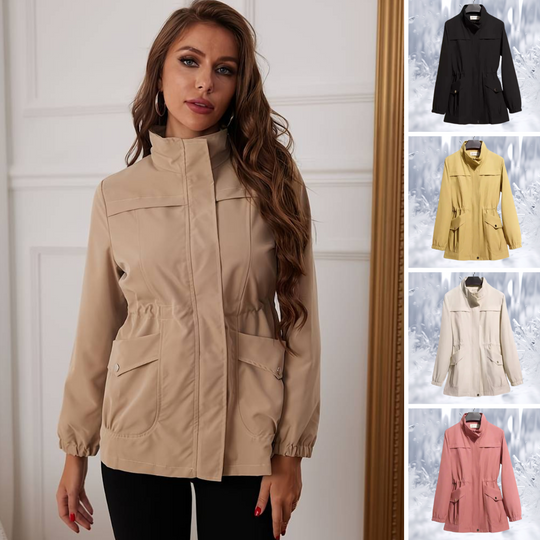 Dames Windbreaker Tijdloos Scandinavisch Ontwerp 3