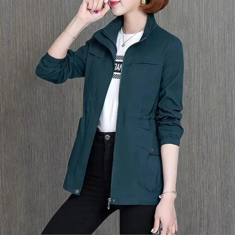 Dames Windbreaker Tijdloos Scandinavisch Ontwerp 5