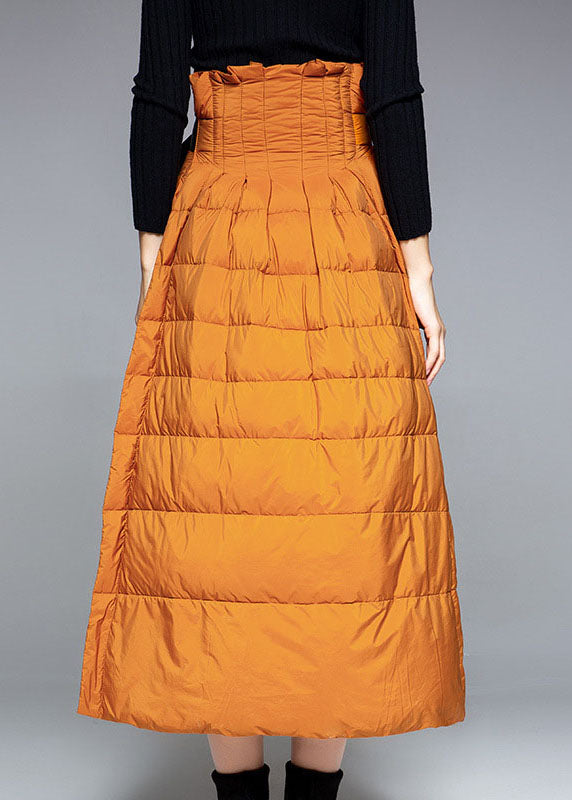 Dames Winter Rok Met Hoog Laag Ontwerp 2
