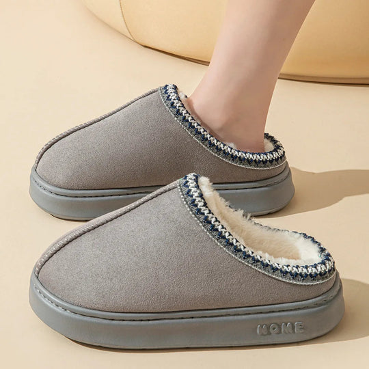 Dames Winter Slippers met Zachte Voering en Antislip Zool 2