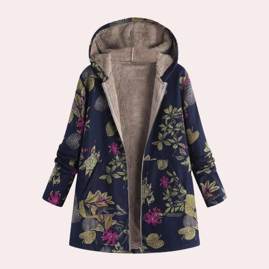 Dames Winterjas Met Zachte Voering en Moderne Stijl 4
