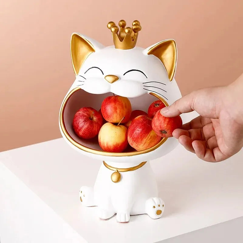 Decoratief Beeldje Vrolijke Kat 1
