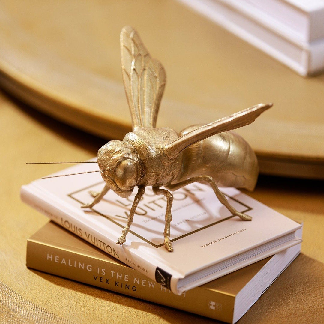 Decoratieve Bij Goudkleurig Design 3