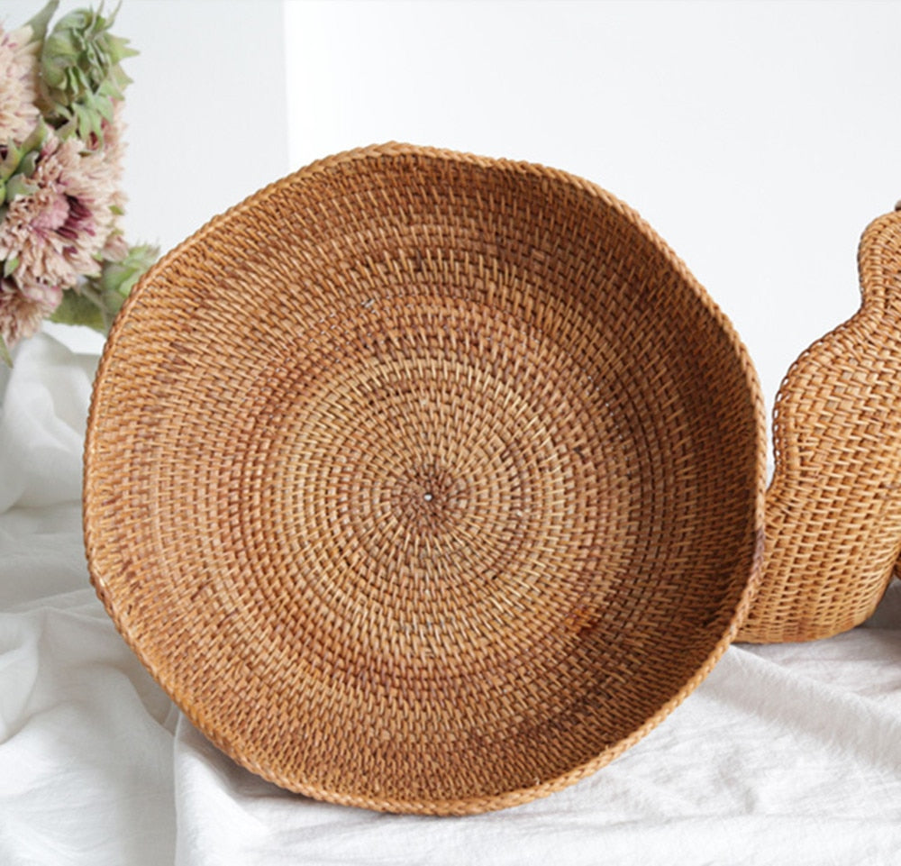 Decoratieve Rotan Fruitmanden voor Thuisgebruik 5