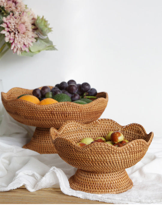 Decoratieve Rotan Fruitmanden voor Thuisgebruik 8