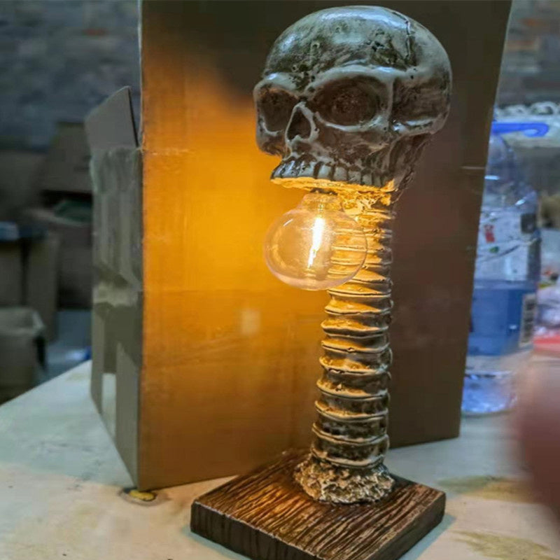 Decoratieve Schedellamp met Ruggengraat voor Griezelige Decoratie 6