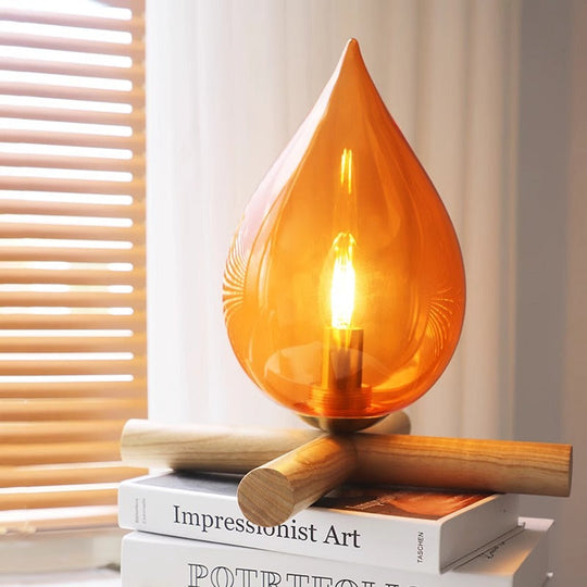 Decoratieve Sfeerlamp met Vuurvlam Effect 0
