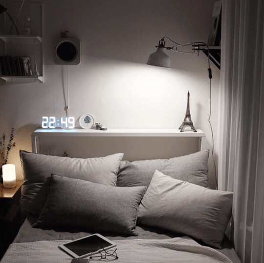 Digitale Klok Alarm LED Display Minimalistisch Design 1