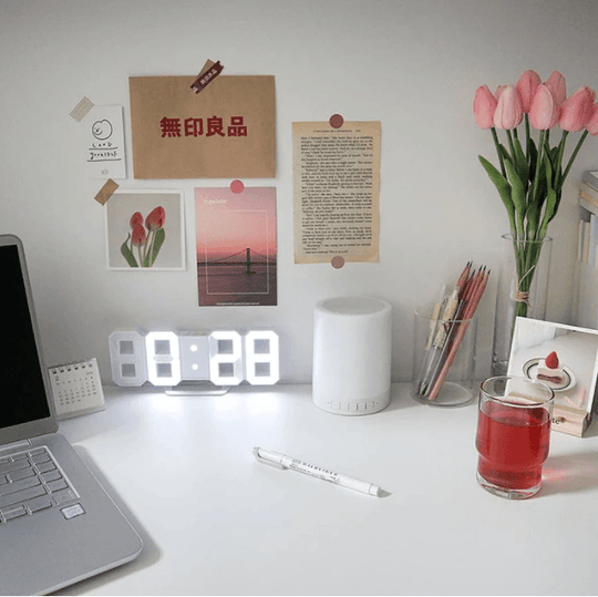 Digitale Klok Alarm LED Display Minimalistisch Design 2