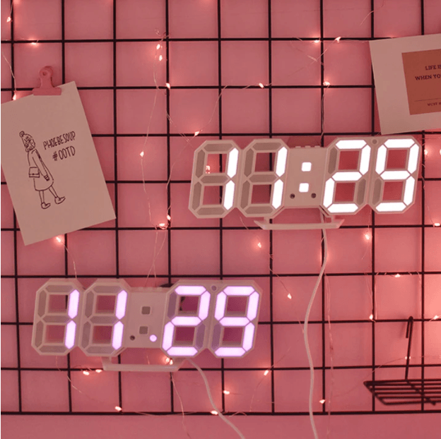 Digitale Klok Alarm LED Display Minimalistisch Design 3