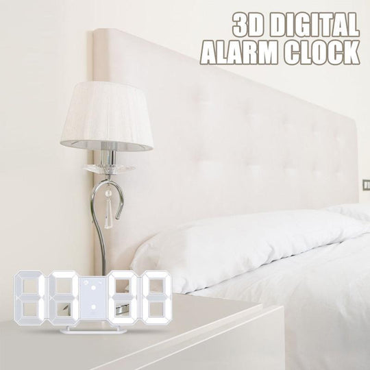 Digitale Klok Alarm LED Display Minimalistisch Design 4