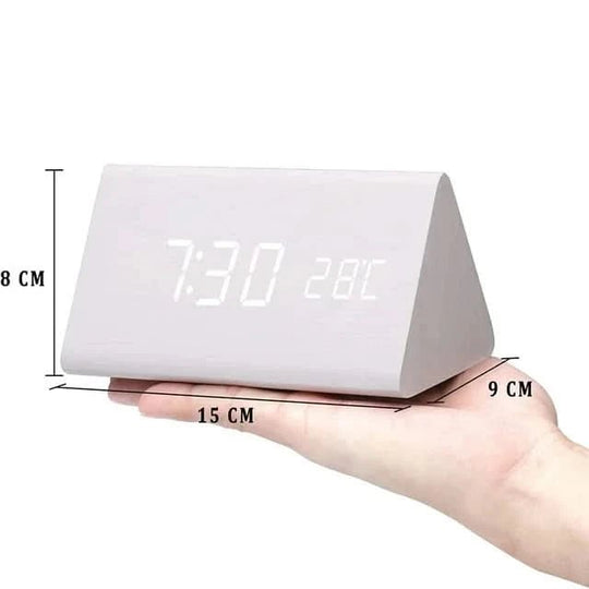Digitale Wekker met LED-display en Retro Design 3