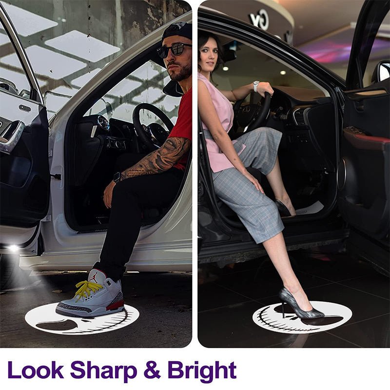 Draadloos Auto Deurlogo Projectorlicht met Automatische Activering 2