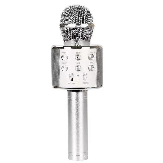 Draadloze Karaokemicrofoon Voor Dames en Heren Met Ingebouwde Luidsprekers 1