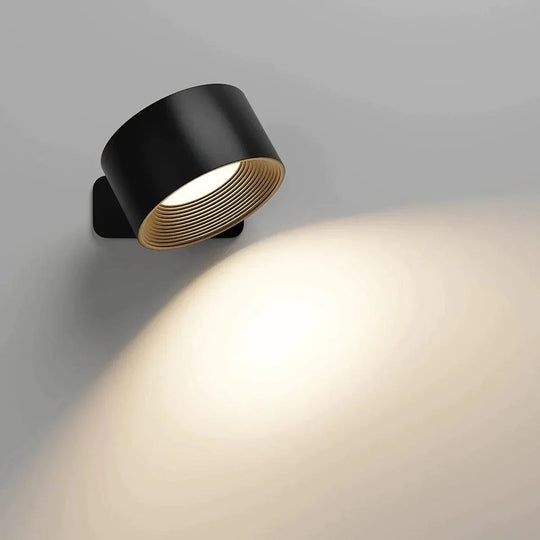 Draadloze Wandlamp 360° Verstelbaar voor Binnen en Buiten Gebruik 0