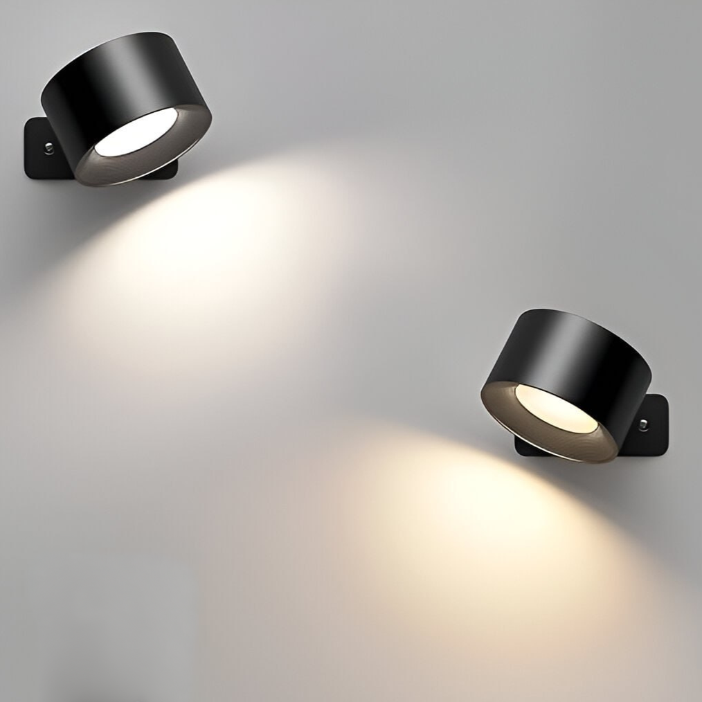 Draadloze Wandlamp Dimbaar met 360° Rotatiefunctie 1