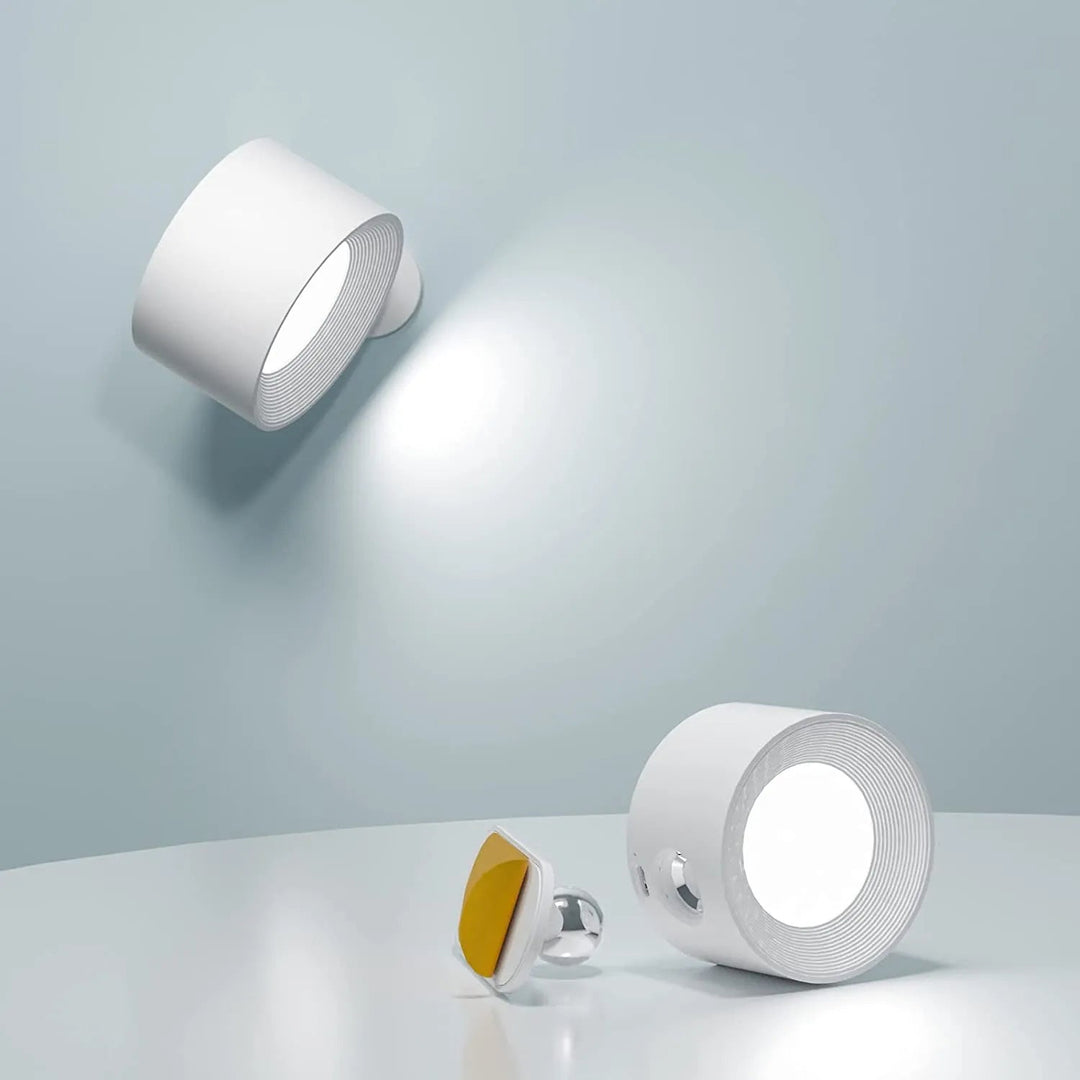 Draadloze Wandlamp FlexiGlow Dimbaar 0