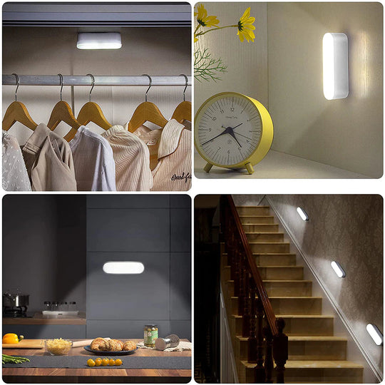 Draadloze Wandlamp Op Batterijen Met Bewegingssensor Modern Design 7