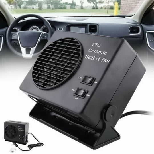 Draagbare 12V Auto Verwarmingsventilator met Thermostaat 4