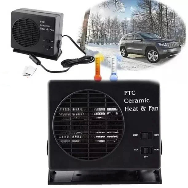 Draagbare 12V Auto Verwarmingsventilator met Thermostaat 5