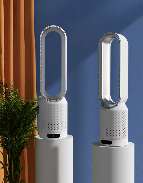 Draagbare 3-in-1 Luchtkoeler met Luchtreiniger en Oscillerende Ventilator 4