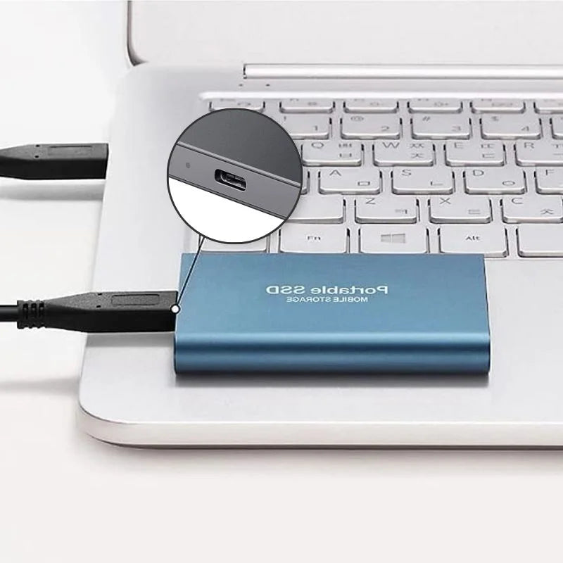 Draagbare Externe SSD met Hoge Snelheid en Grote Capaciteit 4