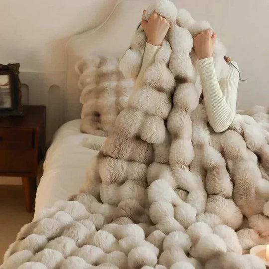 Draagbare Fleece Deken met Stijlvol Ontwerp 1