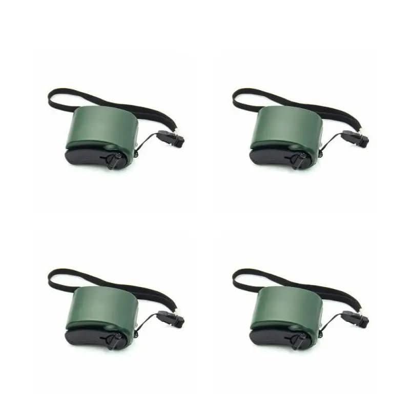 Draagbare Handzwengel Noodoplader met USB en LED 14