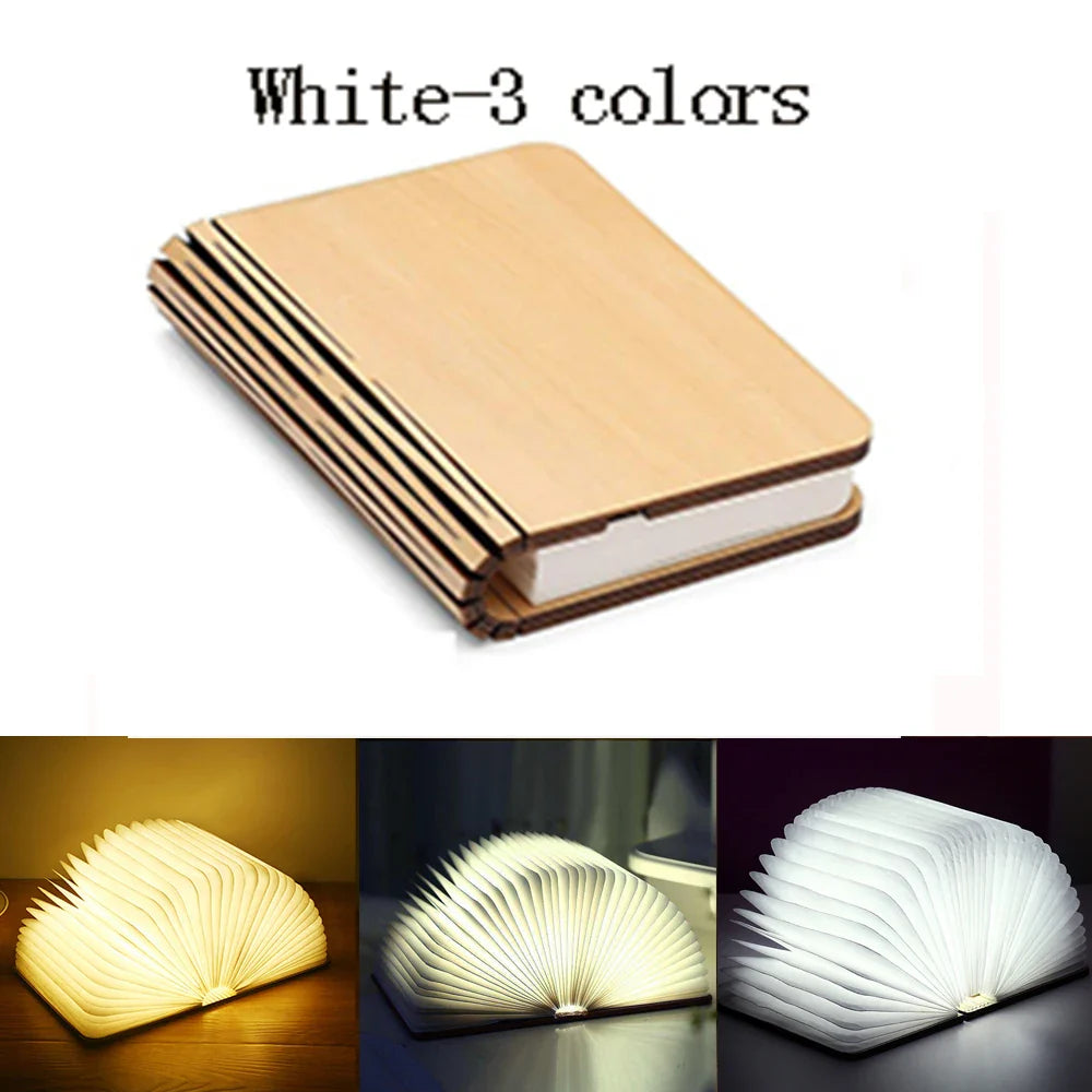 Draagbare LED Boeklamp Vouwbaar Modern Design 8