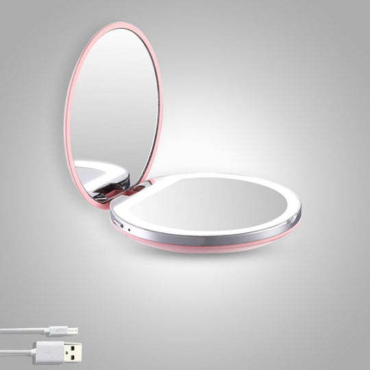 Draagbare Make-up Spiegel met Verlichting 0