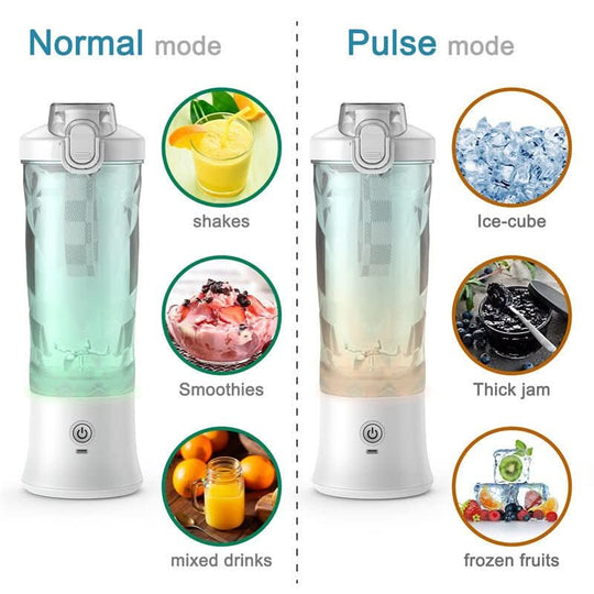 Draagbare Smoothieblender Met Krachtige Motor 4