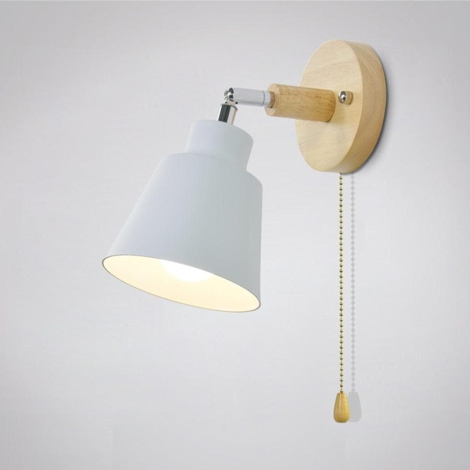 Draaibare Wandlamp Met Trekkettingschakelaar Voor Binnen Verlichting 0