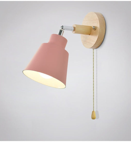 Draaibare Wandlamp Met Trekkettingschakelaar Voor Binnen Verlichting 2