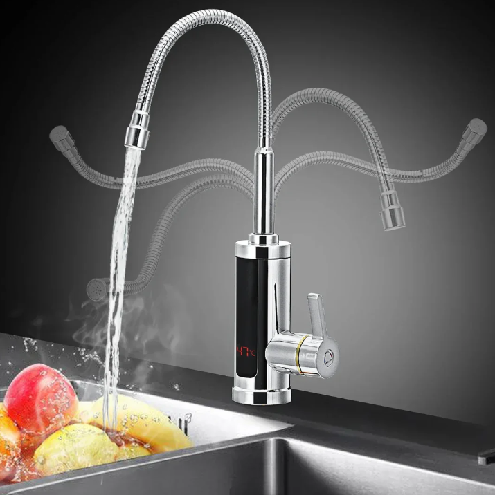 Elektrische Warmwaterkraan 3000W voor Keuken 4