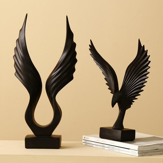 Engelenvleugels Sculptuur voor Woondecoratie - Unieke Decoratie Woonkamer Accessoires 5