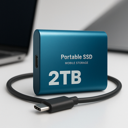 Externe SSD 2TB USB-C Snelle Opslag 3