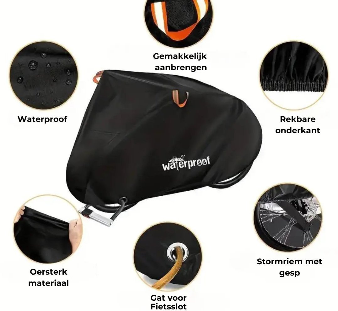 Fietshoes Waterdicht Drievoudige Bescherming 3