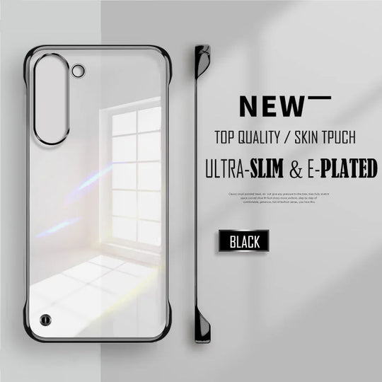 Frameloos Telefoonhoesje Voor Samsung S25 S24 S23 Transparant Design 2