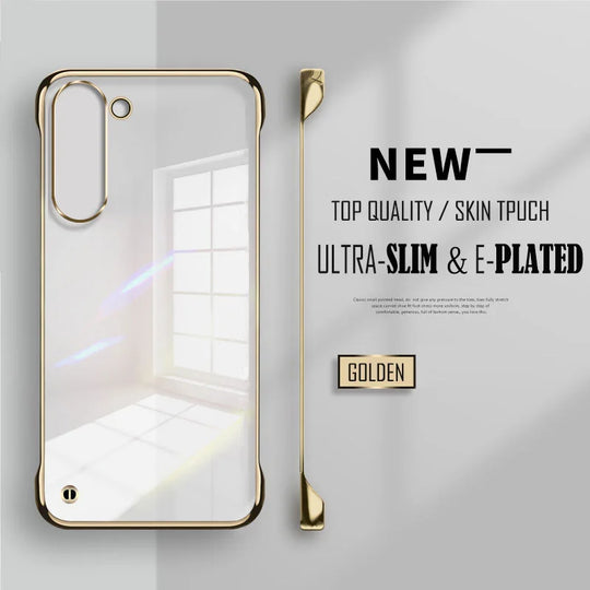 Frameloos Telefoonhoesje Voor Samsung S25 S24 S23 Transparant Design 3