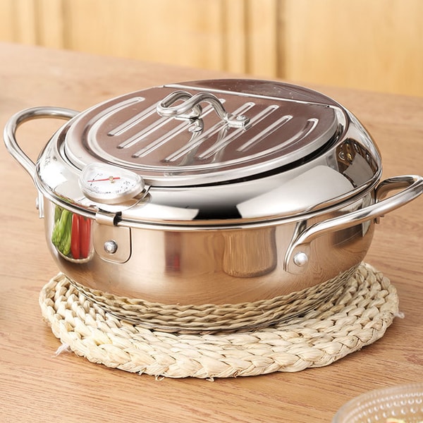Friteuse Voor Perfect Gefrituurde Maaltijden Met Ingebouwde Thermometer 6
