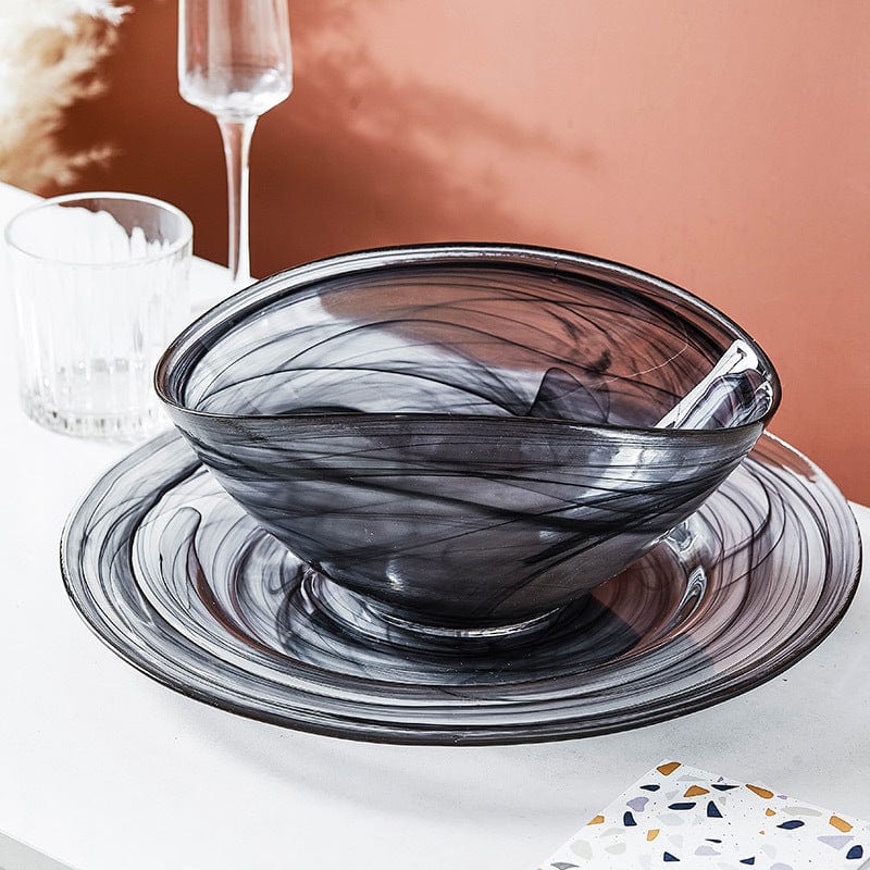 Glazen Slakom Onregelmatig Design voor Tafelsetting 1