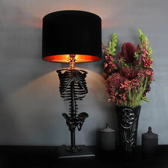Gothic Skeleton Table Lamp 1