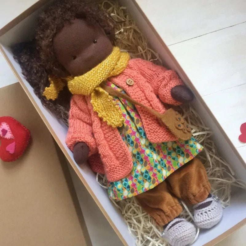 Handgemaakte Pluche Pop voor Kinderen 37
