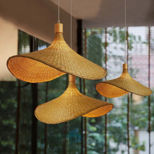 Hanglamp Boho Bamboe Handgemaakt 1