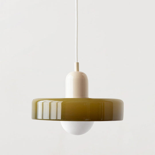 Hanglamp Gekleurd Glas Modern Design 30