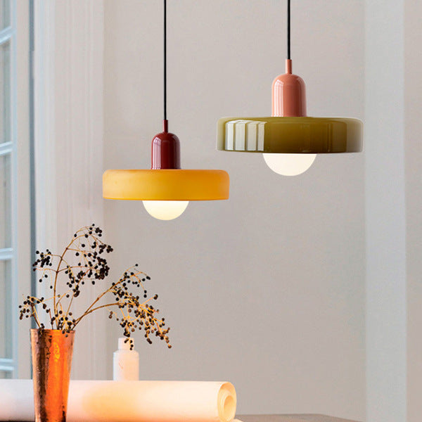 Hanglamp Gekleurd Glas Modern Design 5