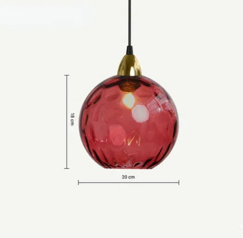 Hanglamp Glazen Bol Stijlvol 7