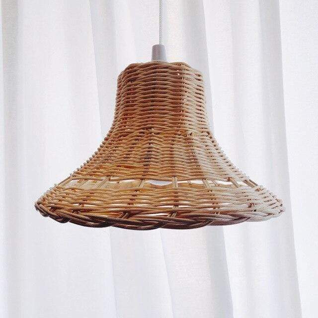 Hanglampenkap Rotan Handgeweven 4